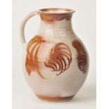 *Caiger-Smith (Alan, 1930-) for Aldermarston Pottery. Large vase with foliate decoration,