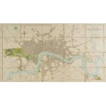 London. Mogg (Edward), London in Miniature with the Surrounding Villages, An entire new plan...,