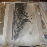*Prints & engravings. A mixed collection of approximately 225 prints and engravings, mostly 18th &