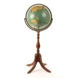 *Globe. Cram's Universal Terrestrial Globe, printed George F.Cram, Indianna, circa 1940, twelve inch