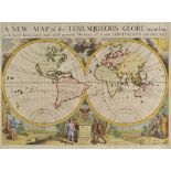 World. Wells (Edward), A New Map of the Terraqueous Globe according to the latest Discoveries and