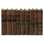 Gibbon (Edward). The History of the Decline and Fall of the Roman Empire, 6 volumes, mixed editions,