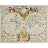 World. Senex (John), A New Map of the World from the latest Observations, circa 1720, hand