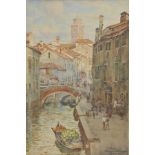 *Rooke (Thomas Matthew, 1842-1942). The Frari, 1907, watercolour on paper, signed, dated and