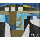 *Lloyd (Reginald J., 1926-). Porthleven, 2012, oil on artist's board, signed and dated lower