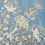 *Princess Louise (Duchess of Argyll, 1848-1939). A fine lawn handkerchief, lace-trimmed lawn