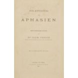 Freud (Sigmund). Zur Auffassung der Aphasien, 1st edition, Leipzig & Vienna: Franz Deuticke, 1891,