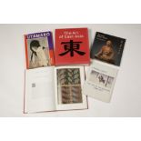 JAPANESE ART REFERENCE BOOKS including "A Monograph on Utamaro" by Hillier, "The Great Eastern