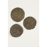 HENRY VIII, 1509-47. GROAT. Second Coinage, 1526-44. Laker bust, mm. pheon. With old collection