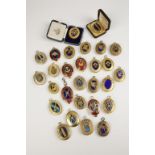 A SELECTION OF MASONIC COLLAR JEWELS/MEDALS, various areas and types, some with presentation