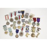 MASONIC INTEREST MEDALS, including silver and commemorative issues