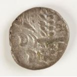 CELTIC, DUROTRIGES, UNINSCRIBED. BILLON STATER, MID FIRST CENTURY B.C. TO MID FIRST CENTURY A.D.