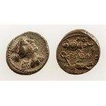 ROMAN REPUBLIC. TITIUS, 90 B.C. AR QUINARIUS. c.1.8g. AVF. Sabinus, 99 B.C. AR Quinarius. c.2g.