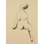 •MARINO MARINI (1901-1980) "Nude", special edition print, 14.25" x 10.75"