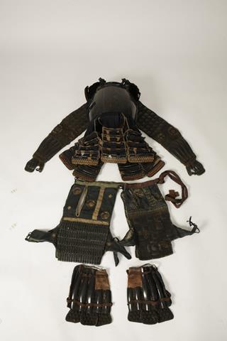 A PART SUITE OF JAPANESE ARMOUR