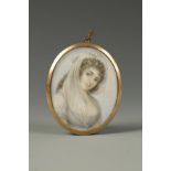 ENGLISH SCHOOL, early 19th century A portrait miniature