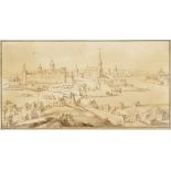 AFTER HIERONYMUS SCHOLEUS A view of Stockholm