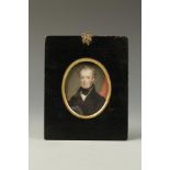 ENGLISH SCHOOL, 19th century A portrait miniature