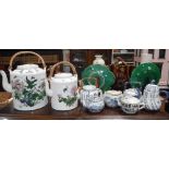 A COLLECTION OF ORIENTAL TEAPOTS