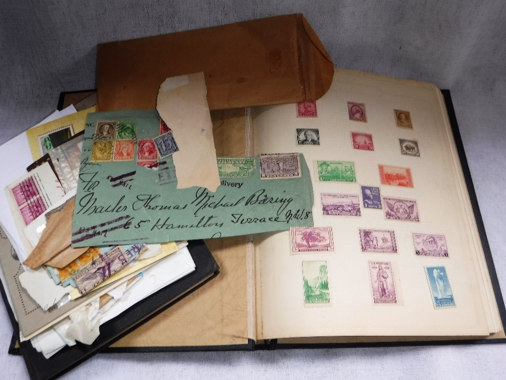A QUANTITY OF LOOSE AND MOUNTED STAMPS, GB and the World