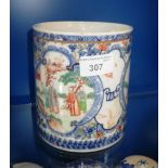 A CHINESE FAMILLE ROSE MUG