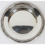 INTERNATIONAL 'PRELUDE' STERLING PLATE, DIA 6"Manufacturer's marks on the reverse (see photo).