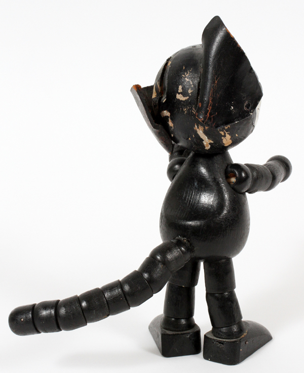 SCHOENHUT WOODEN FELIX THE CAT DOLL, H 8"A jointed doll with movable arms, legs, ears and tail. - Image 2 of 2