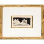 EDOUARD MANET (FRENCH, 1832-1883), ETCHING & AQUATINT IN BLACK INK, PLATE SIZE: H 3 3/8", W 6 7/