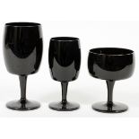 CRYSTAL STEMWARE SET, 38 PIECESIncluding 12 water goblets, H 6 1/2", 13 wines, H 5 1/4", and 12