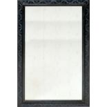 J. POCKER AND SON CONTEMPORARY MIRROR, H 54", W 32"Having a gold fleck finish, labeled on the