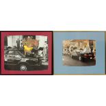 WALT DISNEY STUDIOS ORIGINAL PRODUCTION CELS (2) FOR CHEVY LUMINA COMMERCIAL, 1990, 11 1/2" X 14 1/