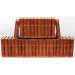 HONORE DE BALZAC, BOOKS, #19/500, 33 VOLUMESThe Novelist's Library Edition de Luxe, leather bound,