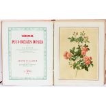 P. J. REDOUTE, FOLIO, 1938, "CHOIX DES PLUS BELLES ROSES"Featuring eleven color lithographed plates,