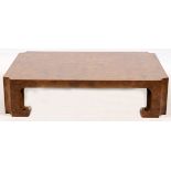 BAKER, CHINESE STYLE COFFEE TABLE, H 15'', W 60'', D 40''Rectangle shape with reverse curve