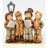 HUMMEL PORCELAIN FIGURINE, H 10", "HARMONY IN FOUR PARTS"The Hummel figurine "Harmony In Four Parts"