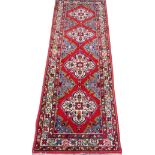 PERSIAN RUNNER, 6' 8" X 2' 6"Good condition.- For High Resolution Photos visit Dumouchelles