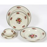 JOHAN HAVILAND BAVARIAN PORCELAIN DISHES 46 PIECES8 dinner plates, 8 soup bowls, 5 salad, 6 tea