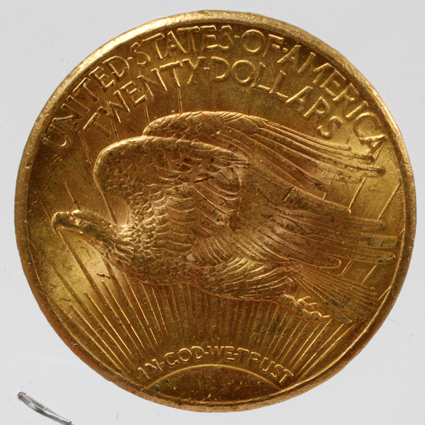 U.S. $20.DOLLAR GOLD COIN 1926 SAINT-GAUDENS STANDING LIBERTY MS-63 UNCIRCULATEDChoice-BUCondition - Image 2 of 2