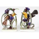 ROYAL WORCESTER, BY DOROTHY DOUGHTY, LIMITED EDITION, BISQUE PORCELAIN, SCULPTURES, 1952, PAIR, H