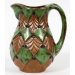 PAUL BONIFAS (AMERICAN/SWISS, 1893-1967), POTTERY PITCHER, H 7 1/4"A Lourioux pottery pitcher, in