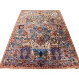 PERSIAN PALACE DESIGN CARPET, C. 1980, 13' 8" X 10' 0"- For High Resolution Photos visit