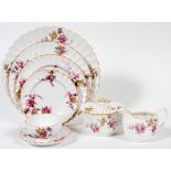 SPODE 'DOROTHY PERKINS' PORCELAIN DINNER SET, 108 PIECES (SERVICE FOR 20)Including 20 dinner plates,