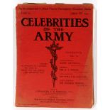 CELEBRITIES OF THE ARMY FOLIO'SPublished by George Newnes, Limited. Including Parts II, V, VI, IX,