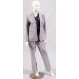 MARISA MINICUCCI SILK BLEND 3 PIECE PANTSUIT, SIZE 6Three piece pant suit, consisting of a pair of