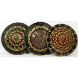 A GROUP OF PROP SHIELDS FROM MGM STUDIOSMetro-Goldwin-Mayer, circa 1950's. A group of three