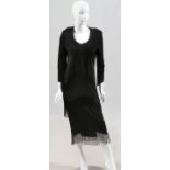 AMY MICHELSON FOR HOLLY HARP DRESS JACKET AND DRESS TWO PIECESDress jacket ( Medium ). Dress ( Small