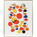 ALEXANDER CALDER (AMERICAN, 1898-1976), COLOR LITHOGRAPH, IMAGE: H 29.5", W 20", "VARIATIONS II"E.