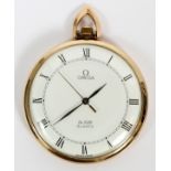 OMEGA "DEVILLE", GOLD FILLED, POCKET WATCHA 10 KT gold filled Omega DeVille style men's quartz