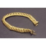 Yellow gold bracelet