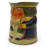 Huntley & Palmers Toby jug biscuit tin, 16cm high : For Condition Reports please visit www.